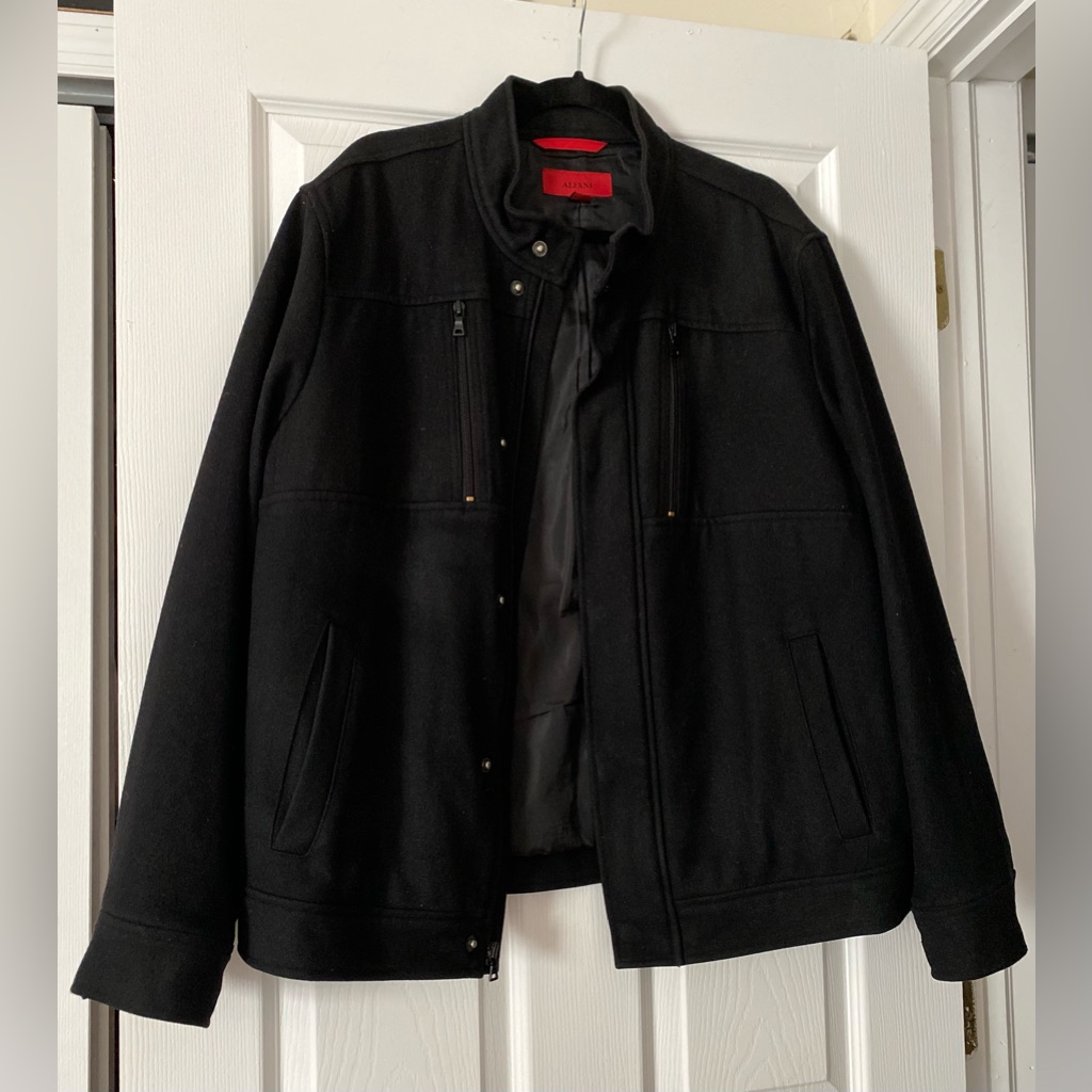 Mens Alfani Black Jacket